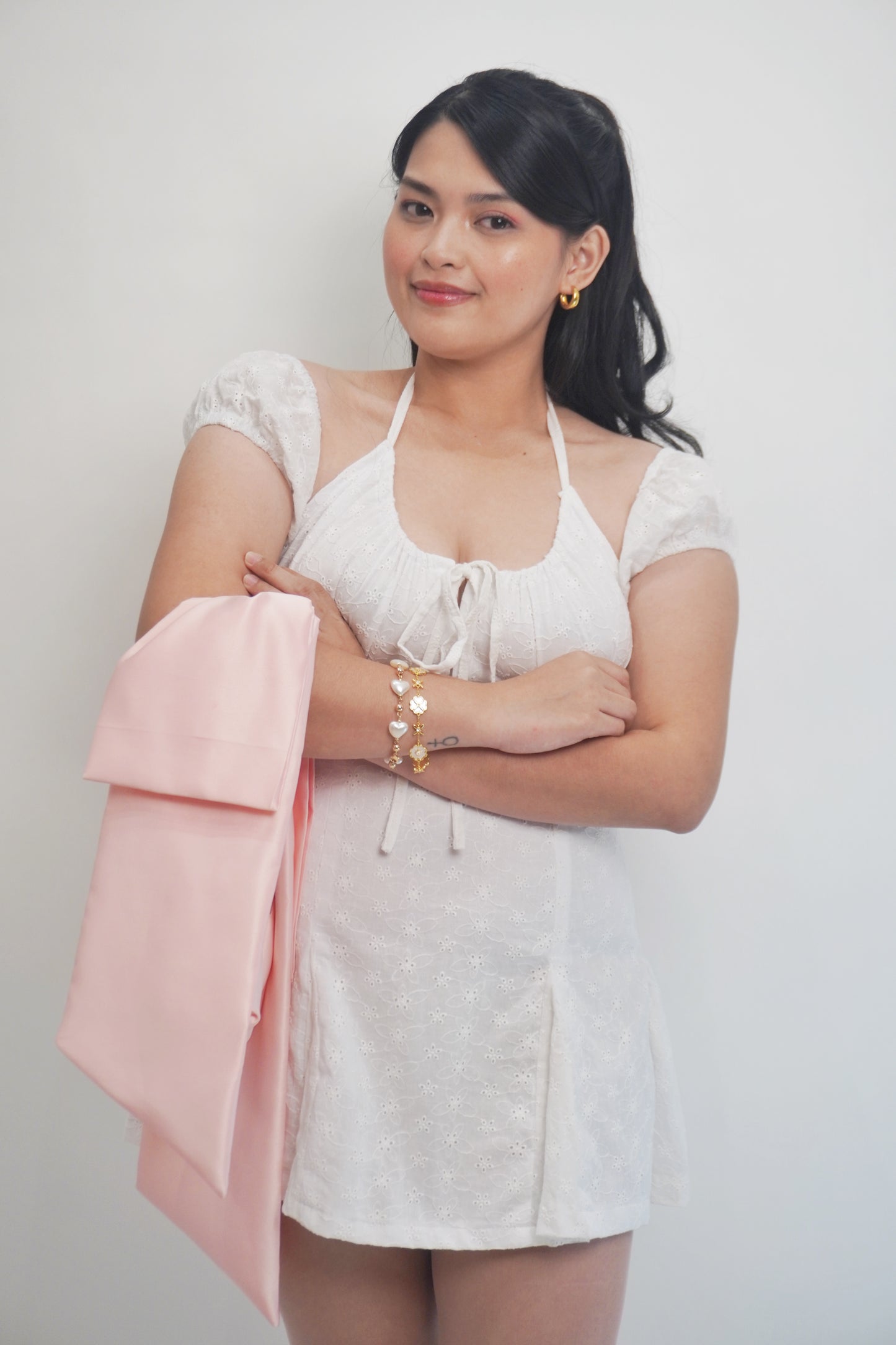 Ribbonette Bag in Blush
