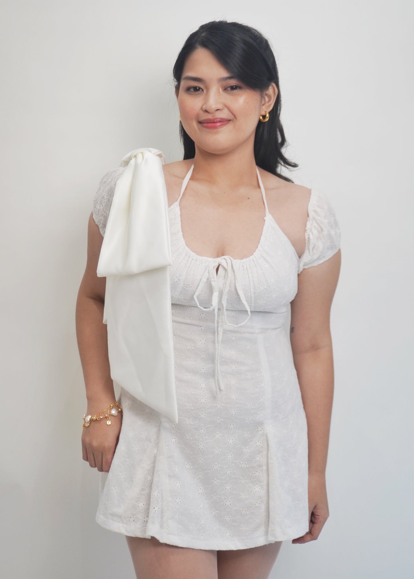 Ribbonette Bag in Pearl