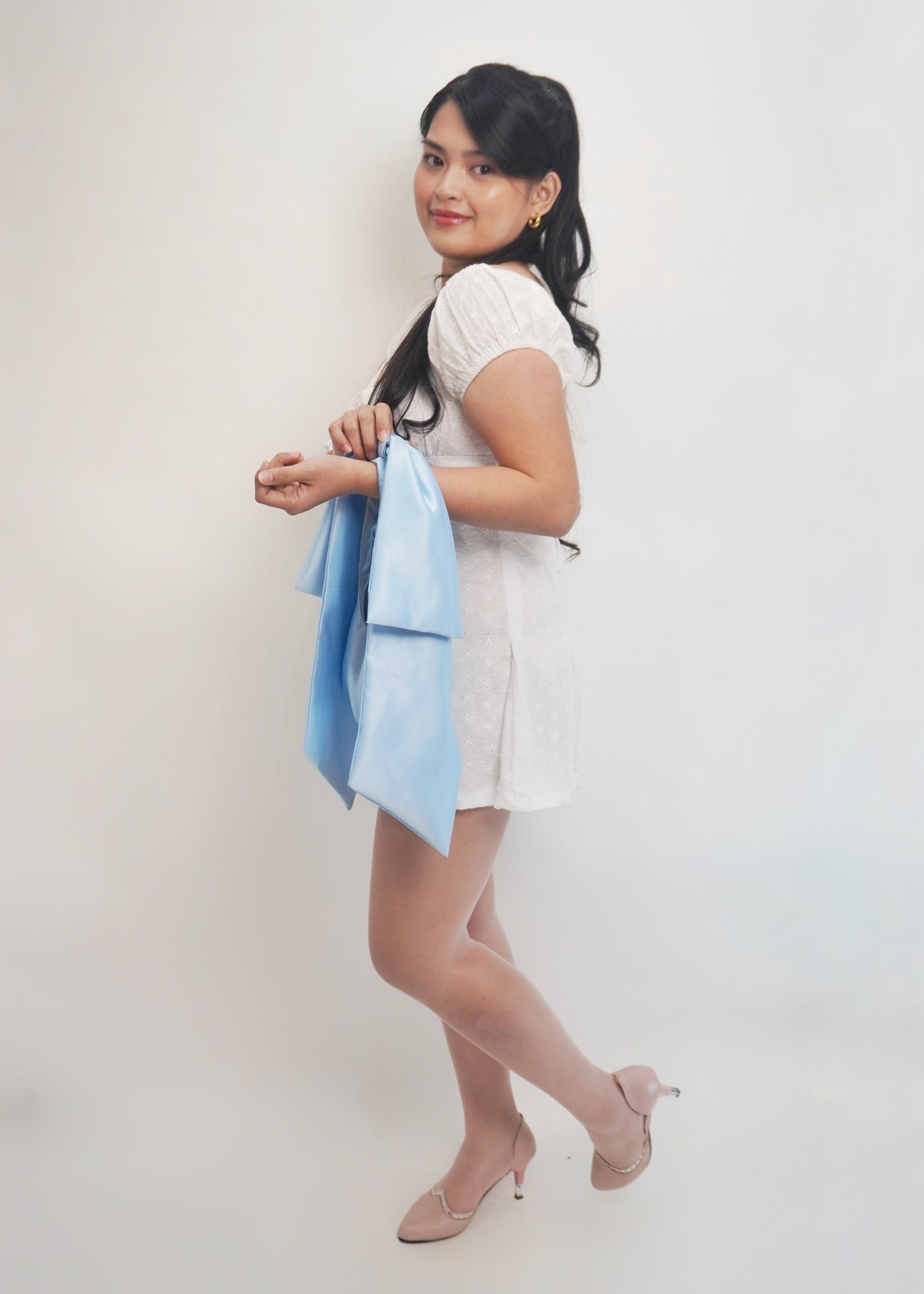 Ribbonette Bag in Sky