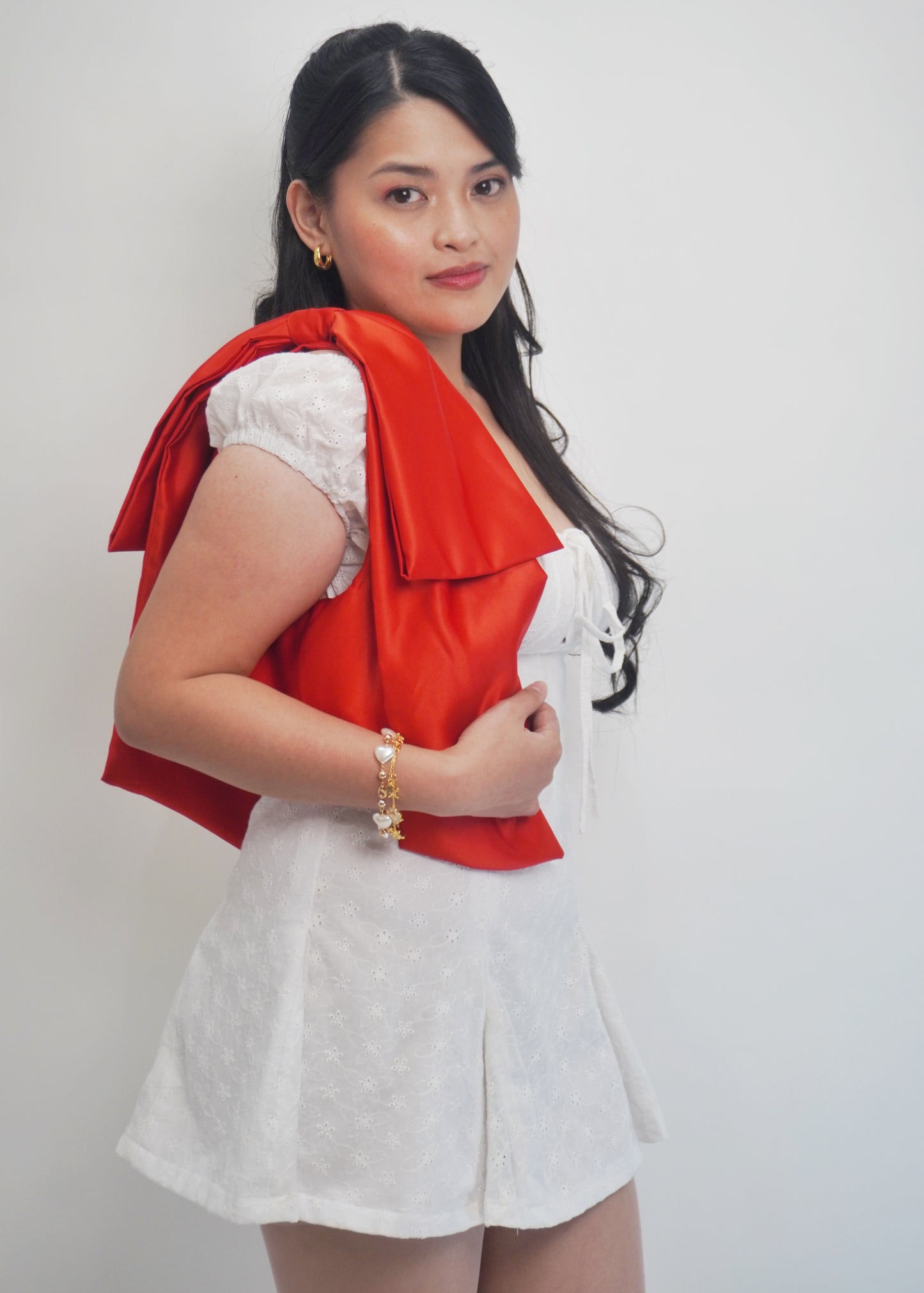 Ribbonette Bag in Rose