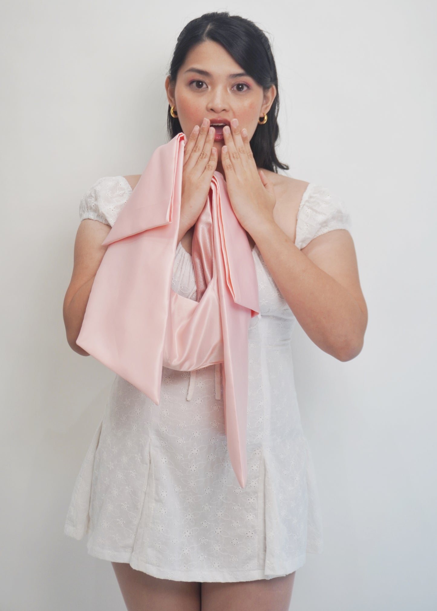 Ribbonette Bag in Blush