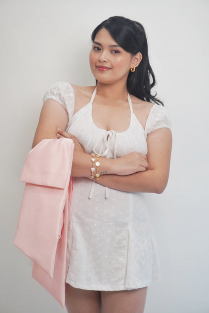 Ribbonette Bag in Blush