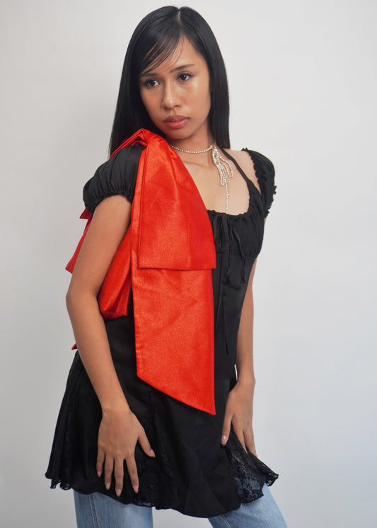 Ribbonette Bag in Rose