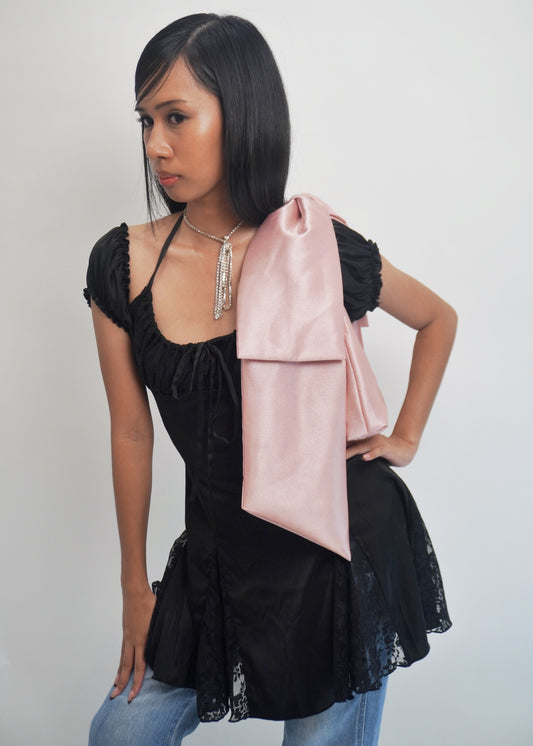 Ribbonette Bag in Blush